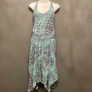 Mint kind of blue green summer dress